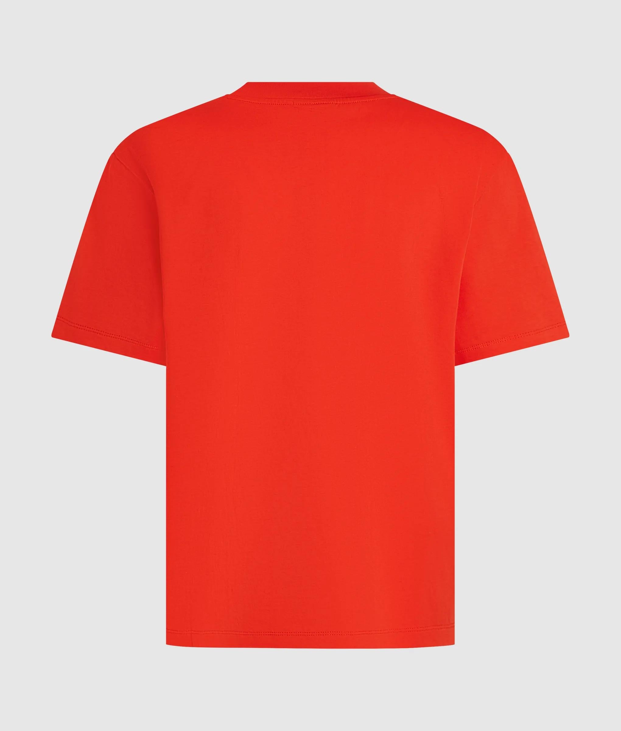 Karl quote T-shirt met een normale pasvorm