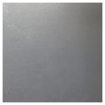 Plaat staal gegalvaniseerd 500x250x0,75mm