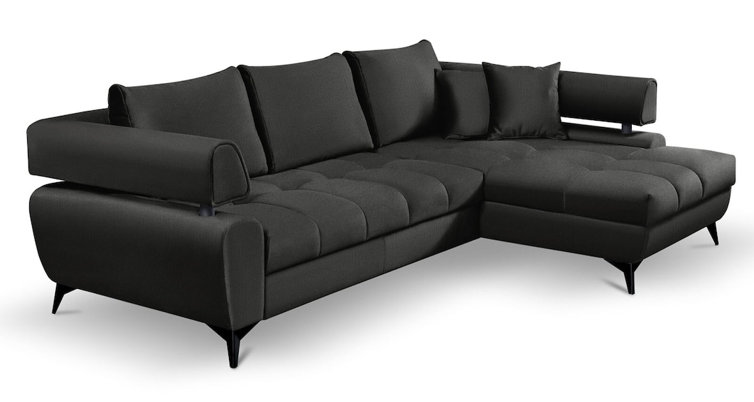Ecksofa PARIS SF-R graphitgrau