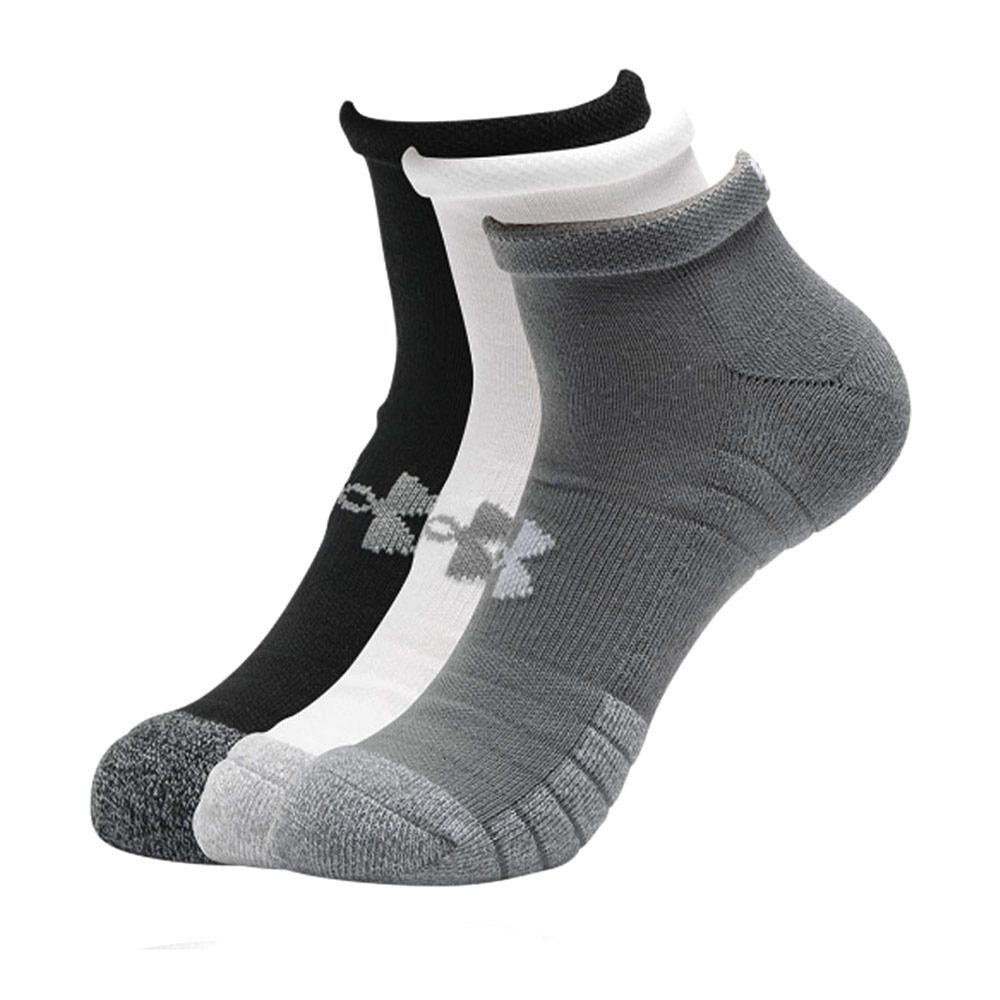 Under Armour HEATGEAR LOCUT - Chaussettes x3 gris