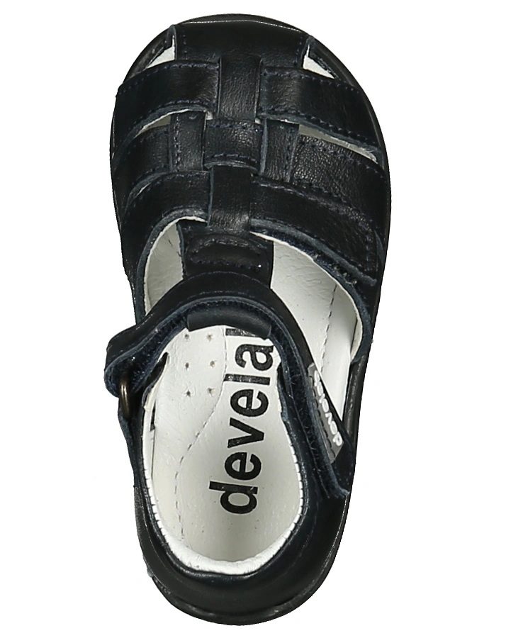 Lauflernsandalen DEVE MINI mit Zehenschutz in navy