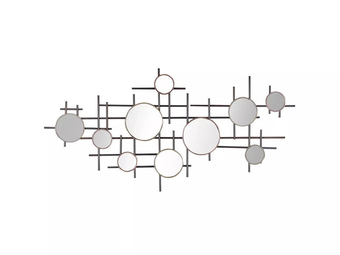 Miroir IBOS 113 cm 55 cm Métal Noir