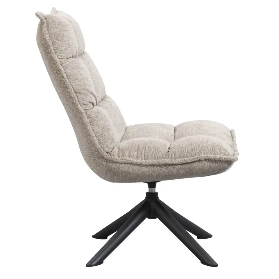 Draaifauteuil Clayton - taupe