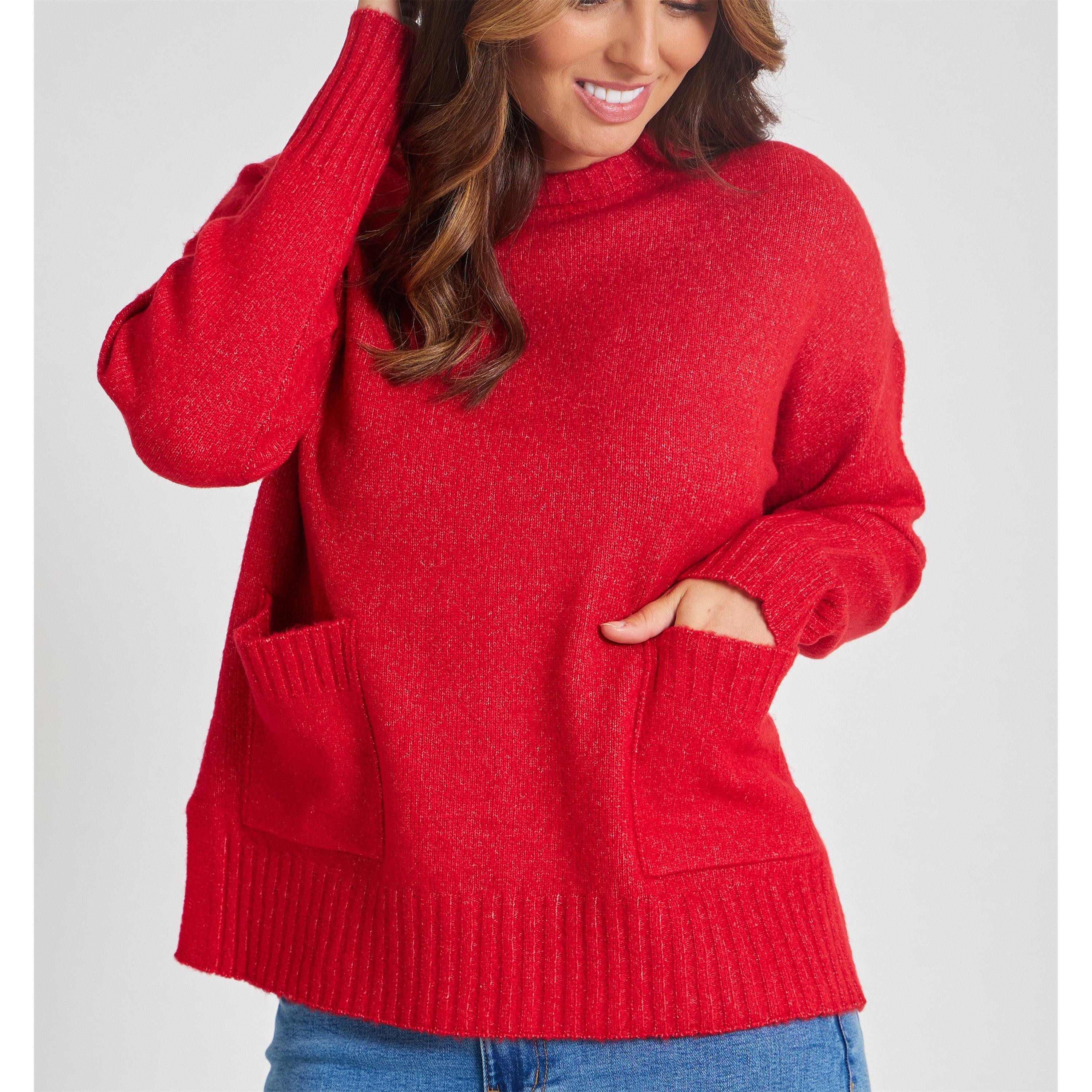 Be You BY Pocket Crew Neck Jumper