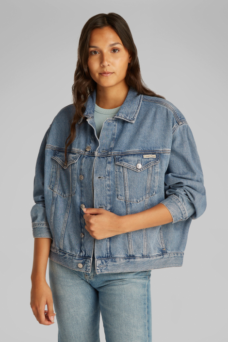 Calvin Klein blauwe dames jas