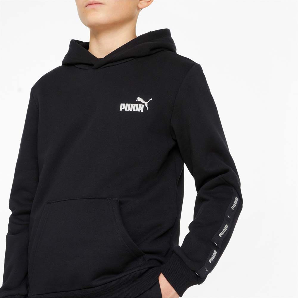 PUMA  ESS+ TAPE HOODIE FL B
