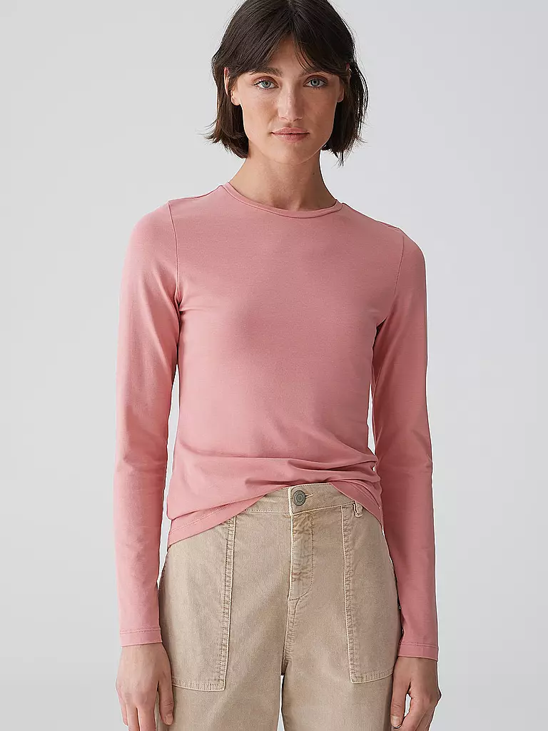 OPUS Langarmshirt SMILLA rosa