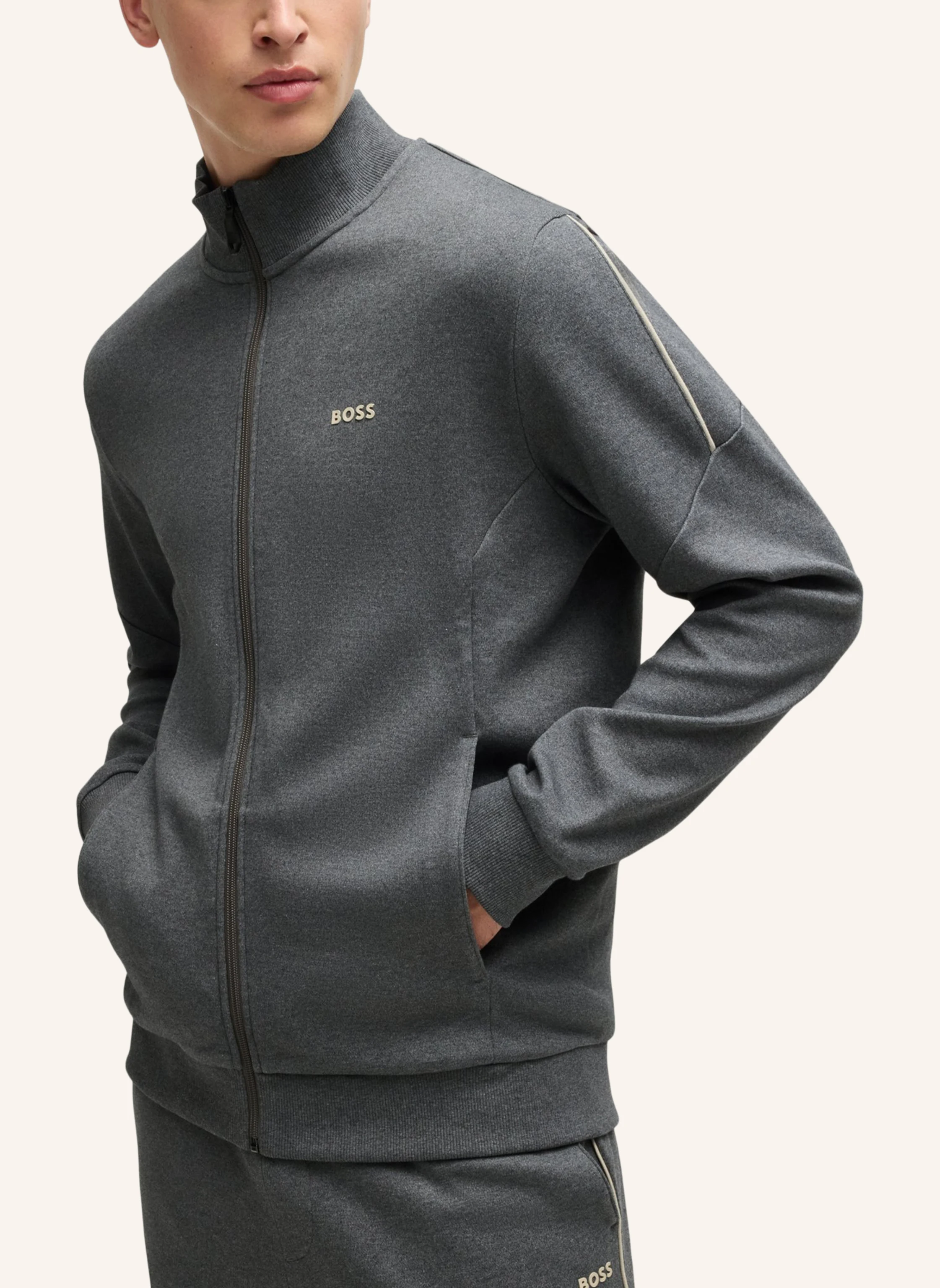 BOSS Sweatshirt TRACKSUIT SET AMZ_IN Regular Fit