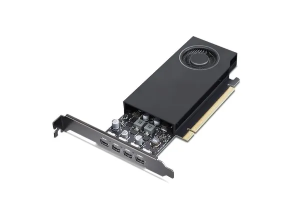 NVIDIA RTX A1000 - Grafikkort - RTX A1000 - 8 GB GDDR6 - PCIe 4.0 x8 - 4 x Mini DisplayPort