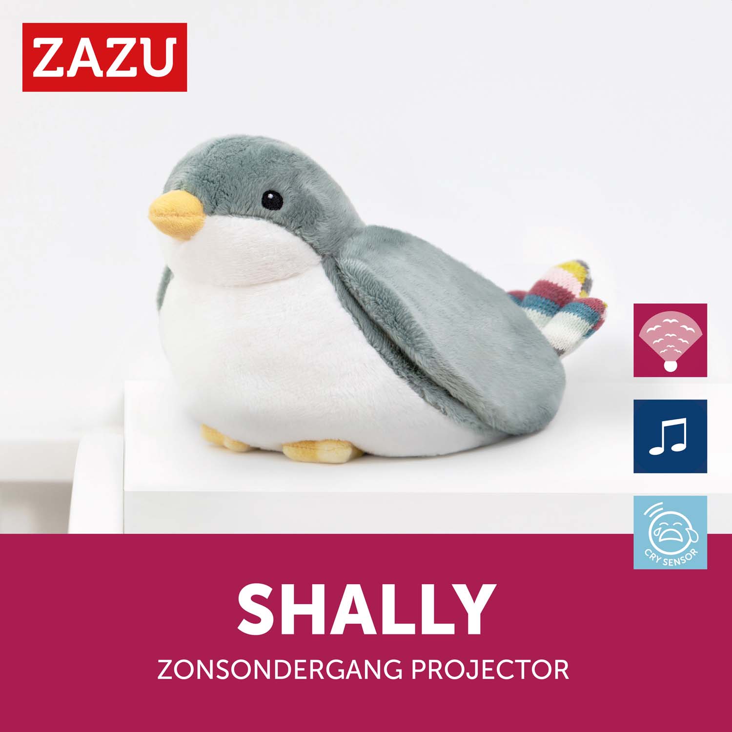 Zazu projector Shally de mus groen