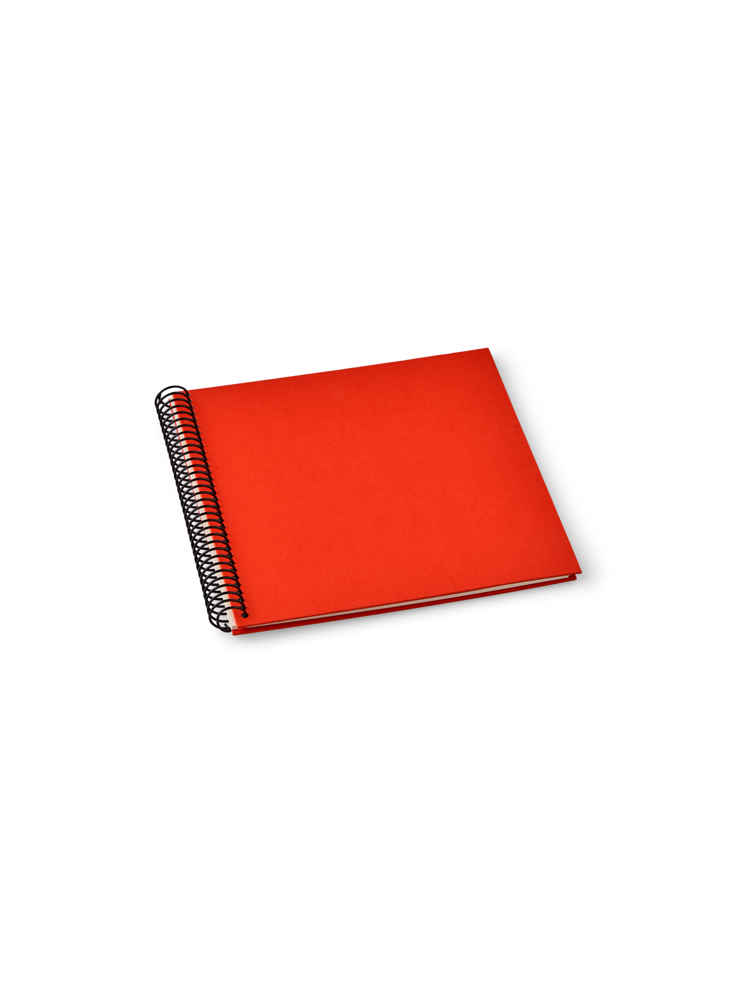 Spiralfotoalbum | Papir. 17 x 17 cm. 270 gsm. 20 sider. | Burned Orange | Semikolon