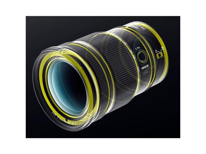 Nikon Zoomobjektiv NIKKOR Z 24-120mm F/4 S Nikon Z Äusserst vielseitiges Weitwinkel-Tele-Zoomobjektiv