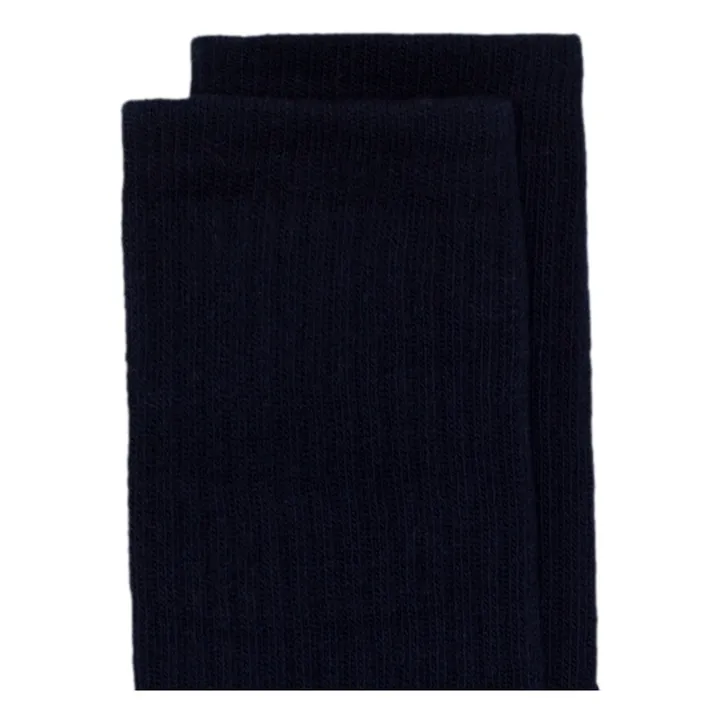 Hemen Biarritz Lot de 2 Chaussettes Coton Bio | Bleu marine