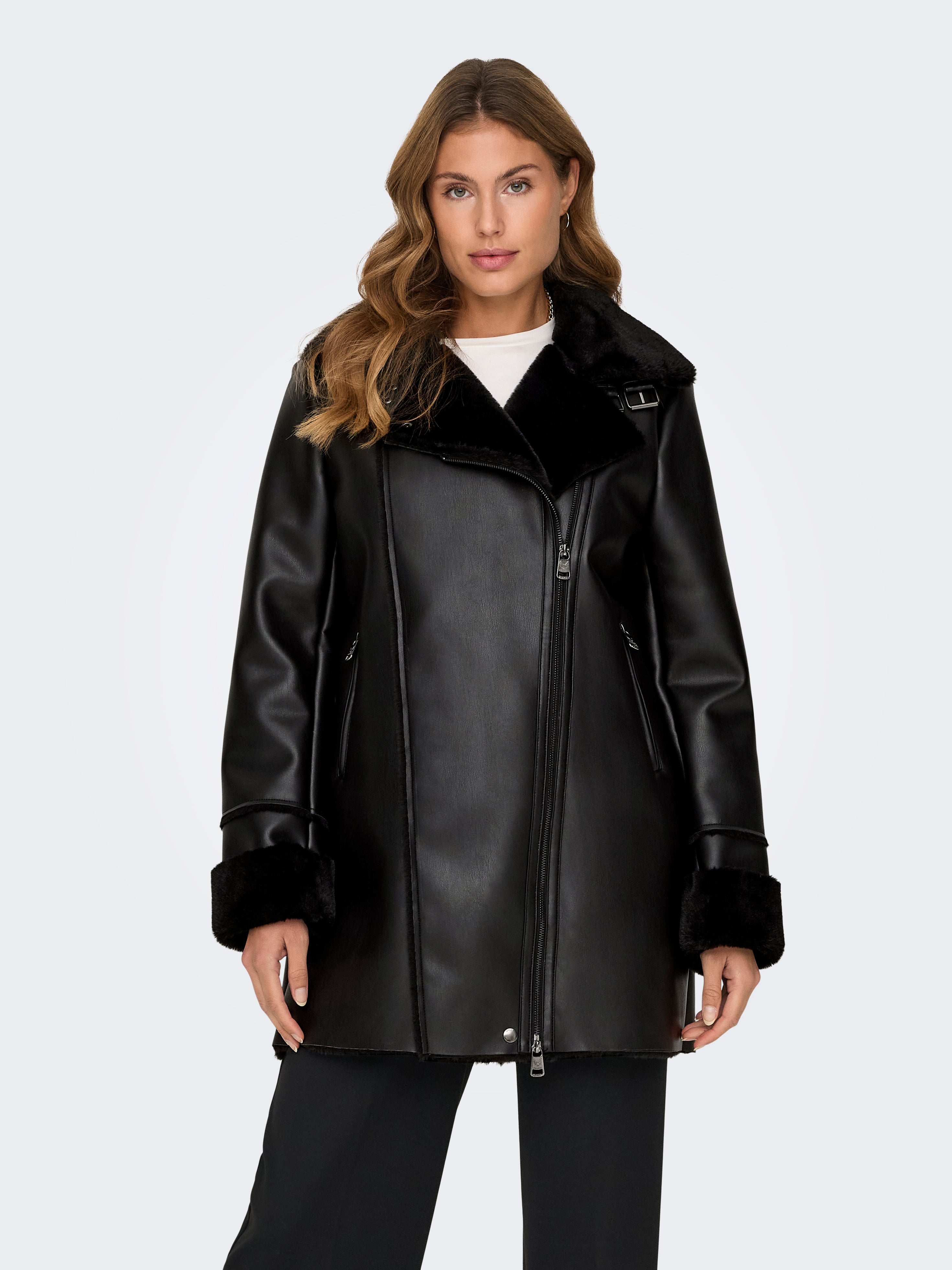ONLMARIAM Mantel Black