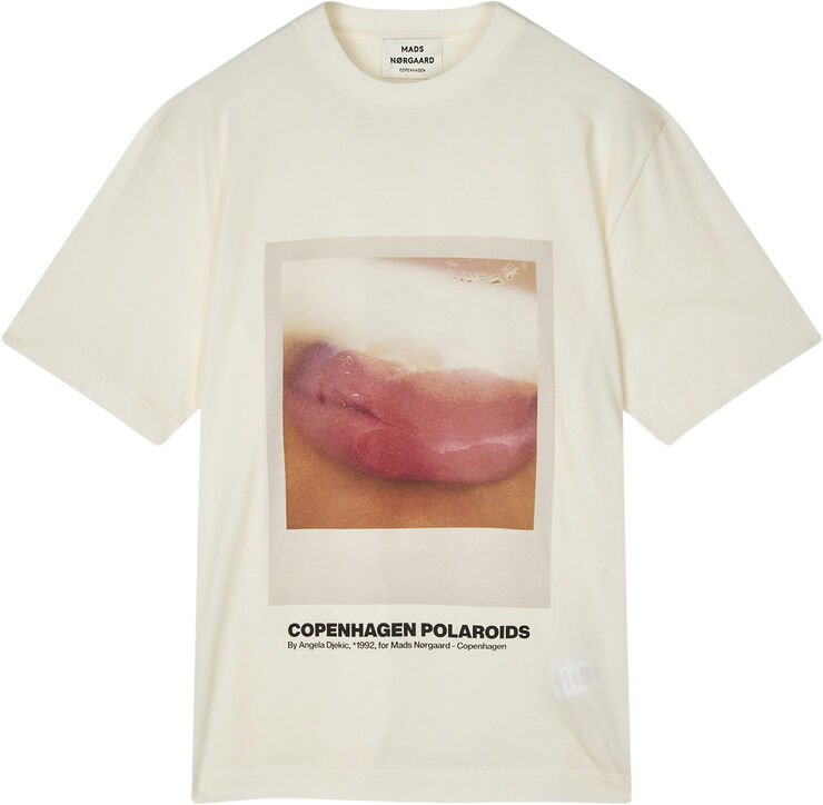 Mads Nørgaard - Copenhagen Single Organic Dassel Tee Hvid