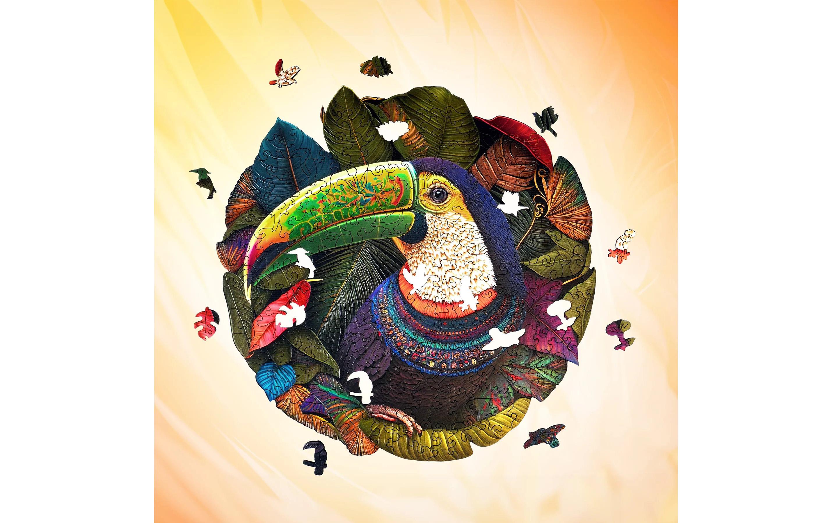 Holz-Puzzle ToucanPuzzle mit 200 Teilen