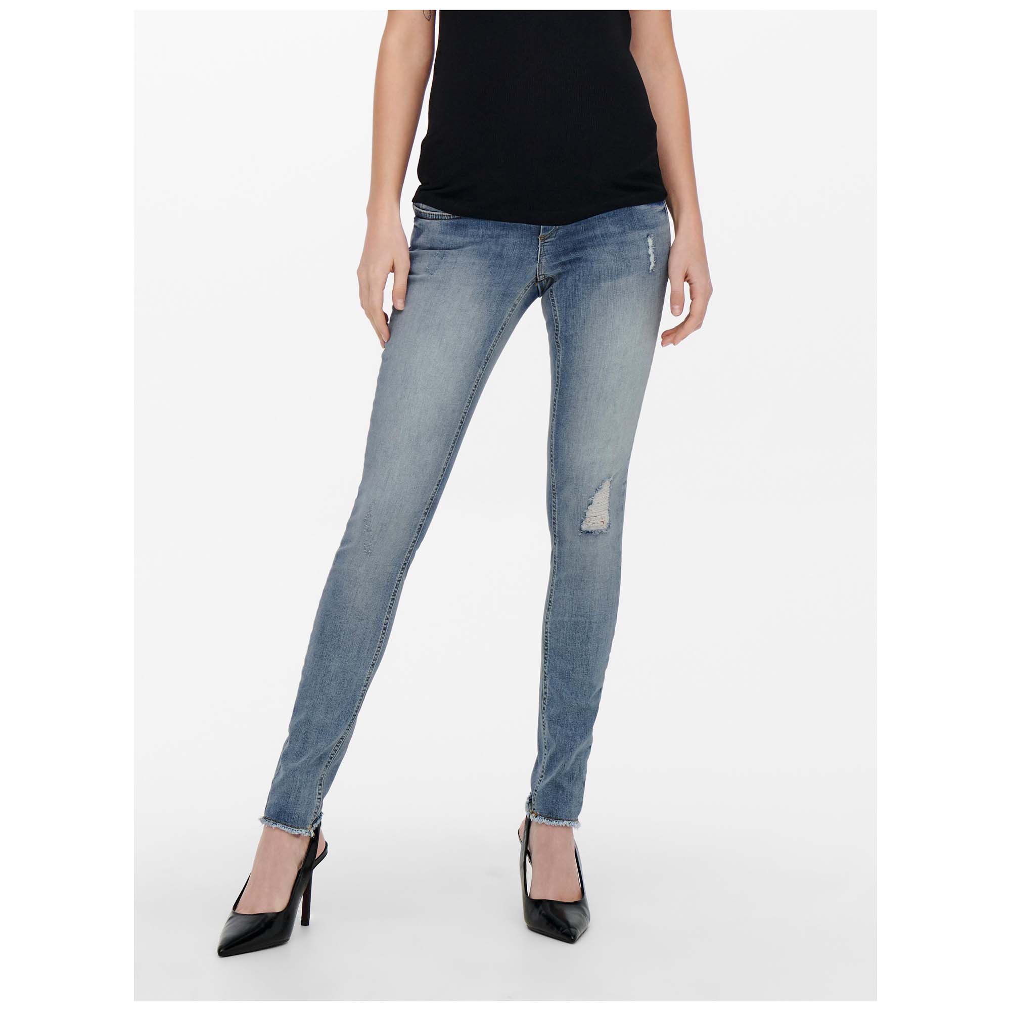 ONLY zwangerschapsjeans lang  denim