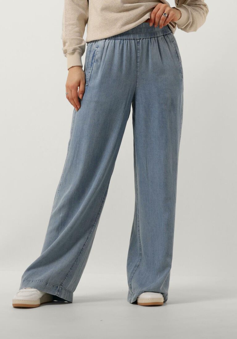 MOSCOW blauwe moscow wijde broek 119-02-sam