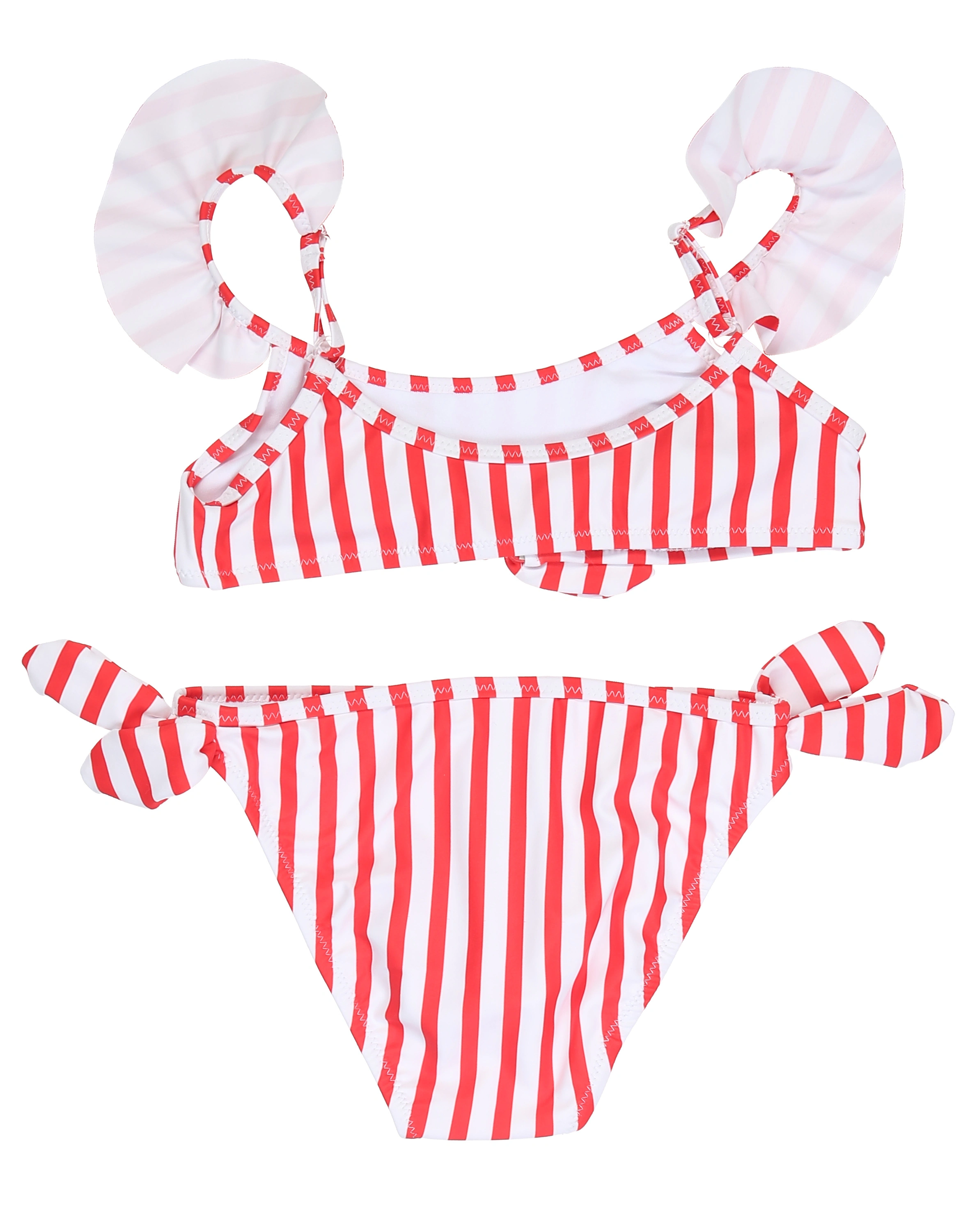 Bikini SAILOR gestreift in rot