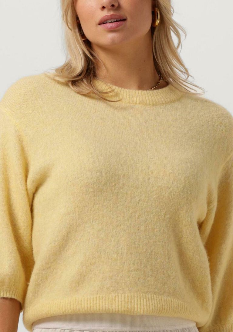 MSCH COPENHAGEN gele msch copenhagen trui mschpetrinelle hope 2/4 pullover
