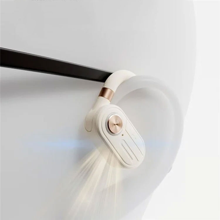 EA390 Bluetooth 5.4 TWS In-Ear Sport OhrClip KI-Noise Cancelling Kopfhörer Headset mit Ladecase (360mAh) - Schwarz