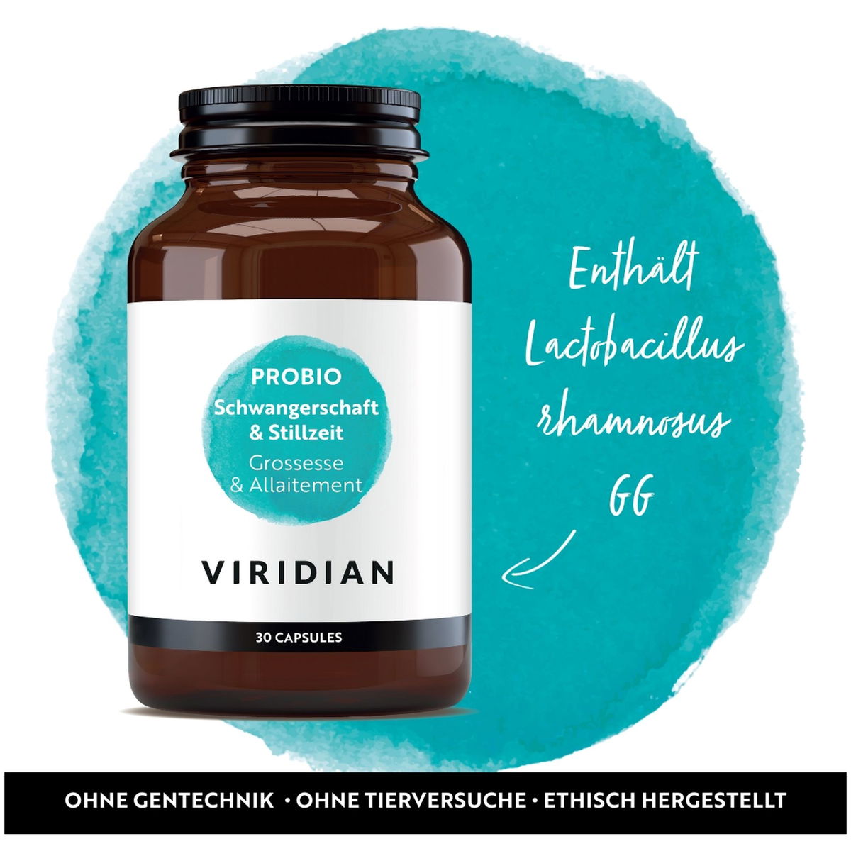 Viridian NutritionViridian Nutrition   Schwangerschaft und Stillzeit PROBIO 60 Stück