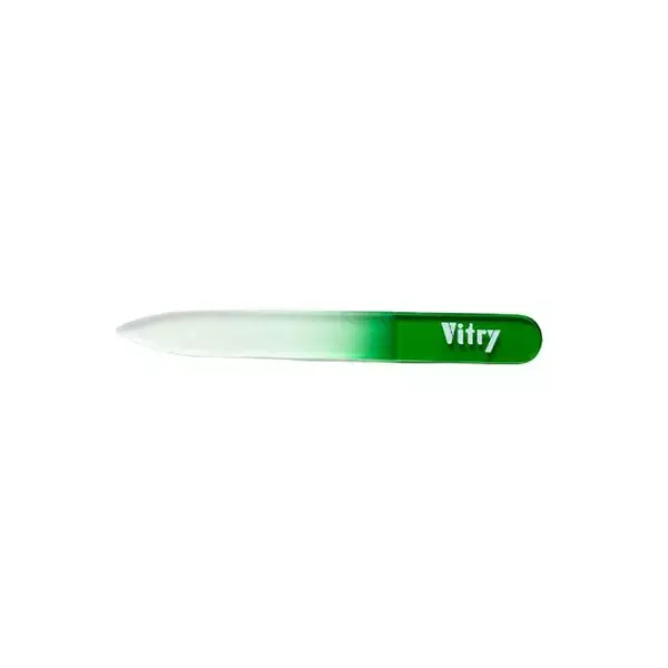 Vitry lime en verre bébé manche vert