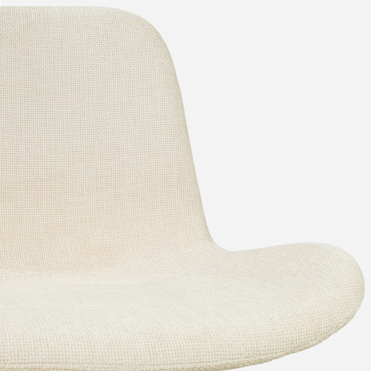 Bureaustoel Nout-Fé zwart onderstel cottonbeige
