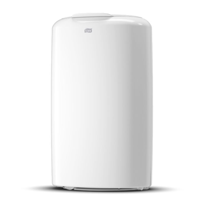 Tork 563000 afvalbak excl. deksel 50L kunststof wit 50 ltr 37 x 64 x 30 cm  (563000)