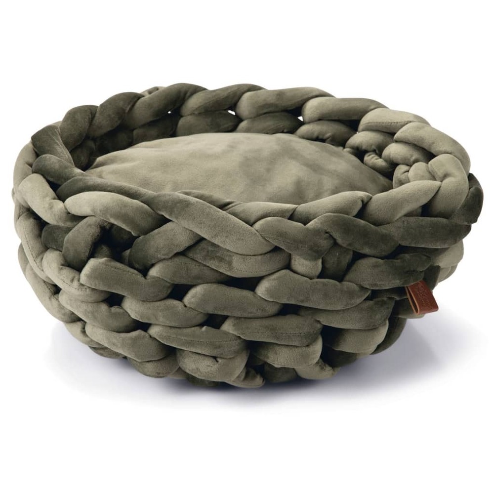 Lit pour chat ziba vert 40x15 cm