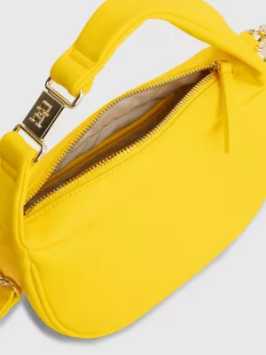 Bolsa transversal com logotipo