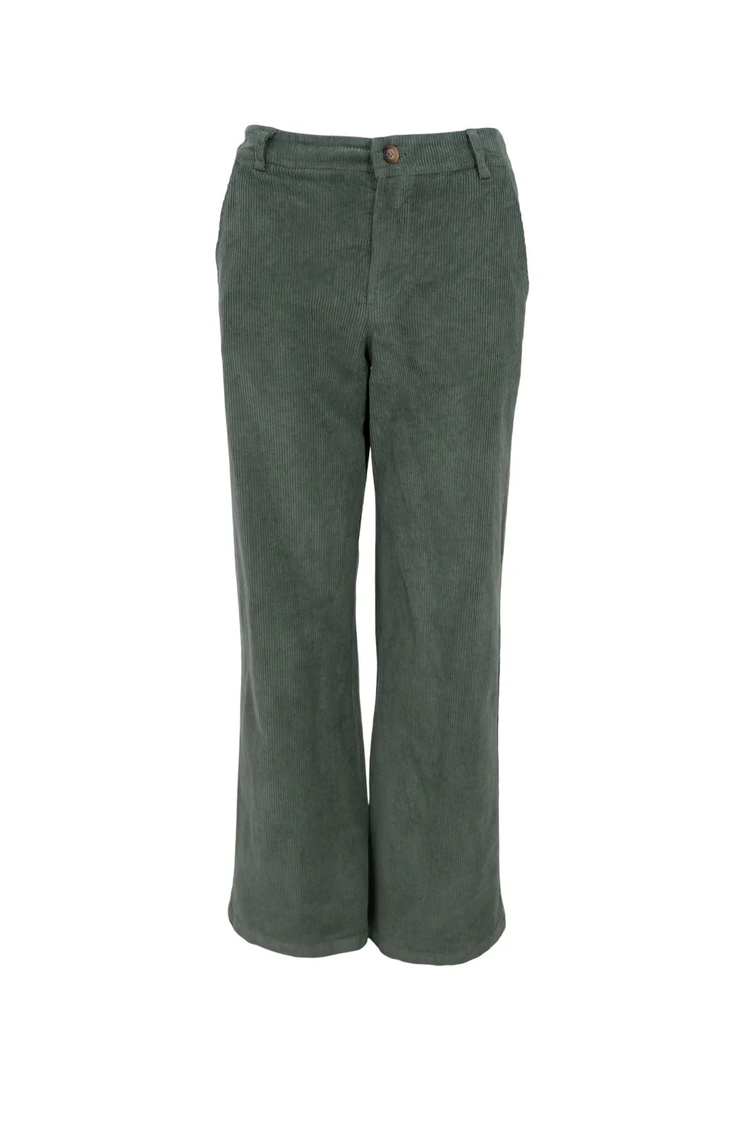 Black Colour Bccora Corduroy Box Pant