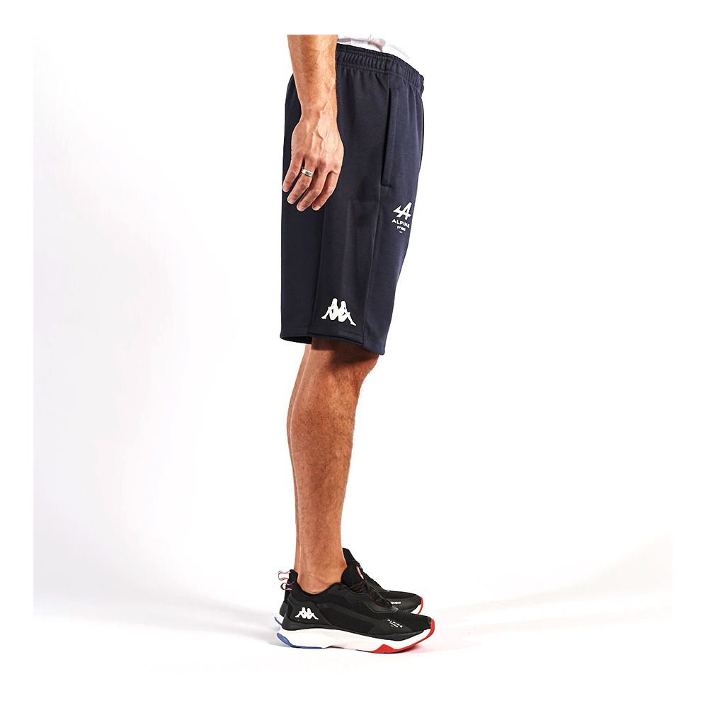 Kappa ALOZIP BWT ALPINE F1 TEAM - Short Homme blue dk/blue insignia