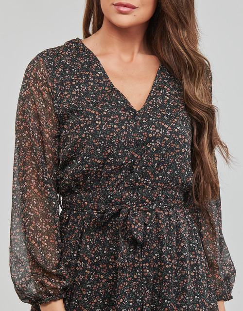Only - ONLCERA 3/4 SHORT DRESS WVN - Noir
