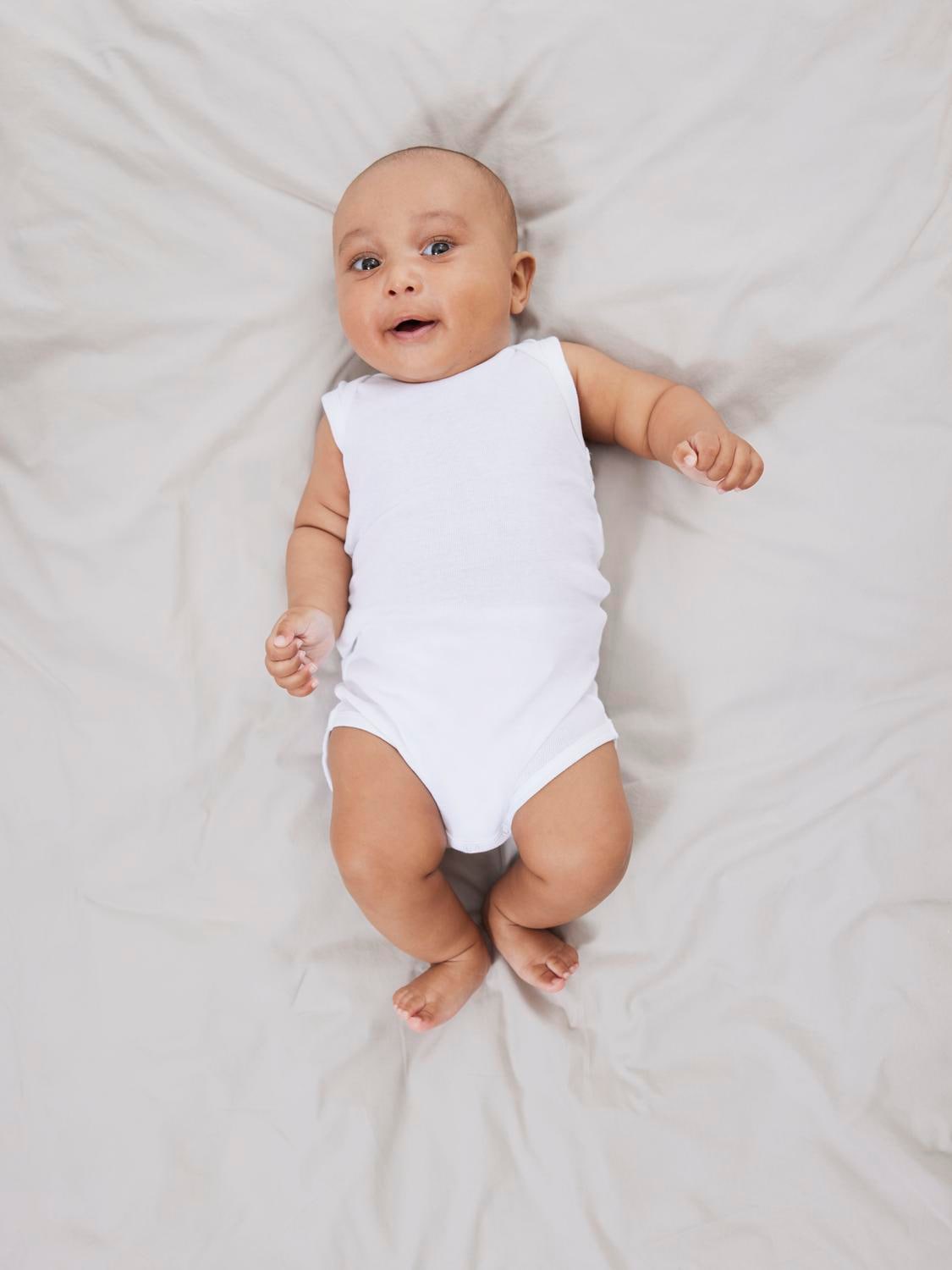 Name It Body »NBNBODY 3P TANK SOLID WHITE 3 NOOS«, 3 Stk.