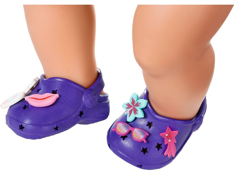 Baby Born Puppenkleidung Schuhe mit Pins assortiert Schuhe für die Puppe