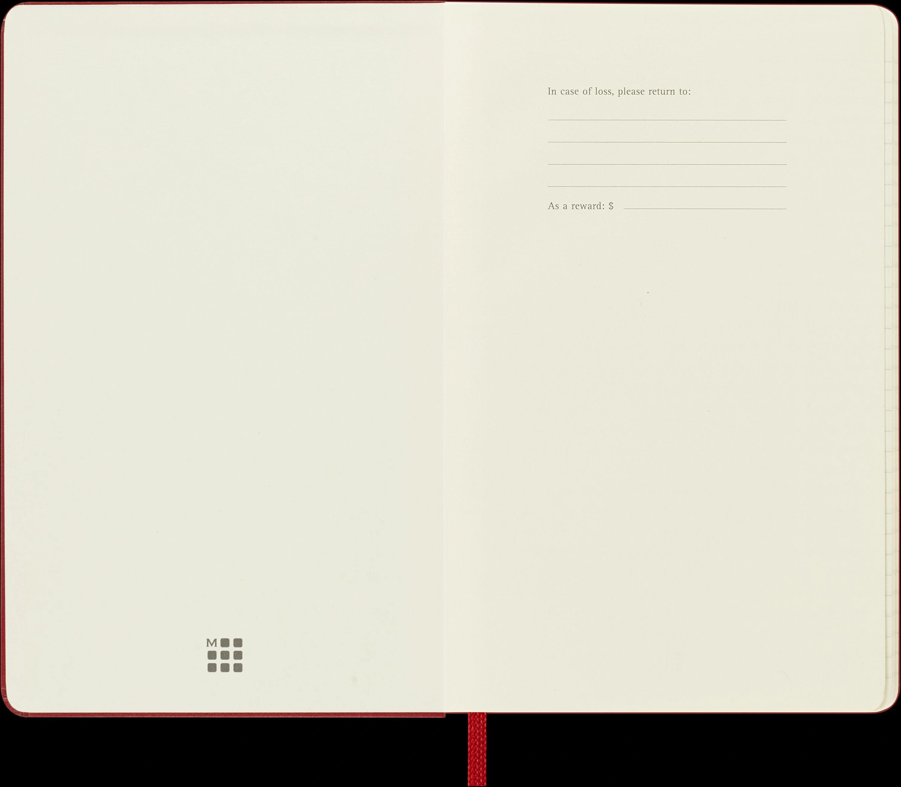 Moleskine 12 Monate Tageskalender 2025, Pocket/A6