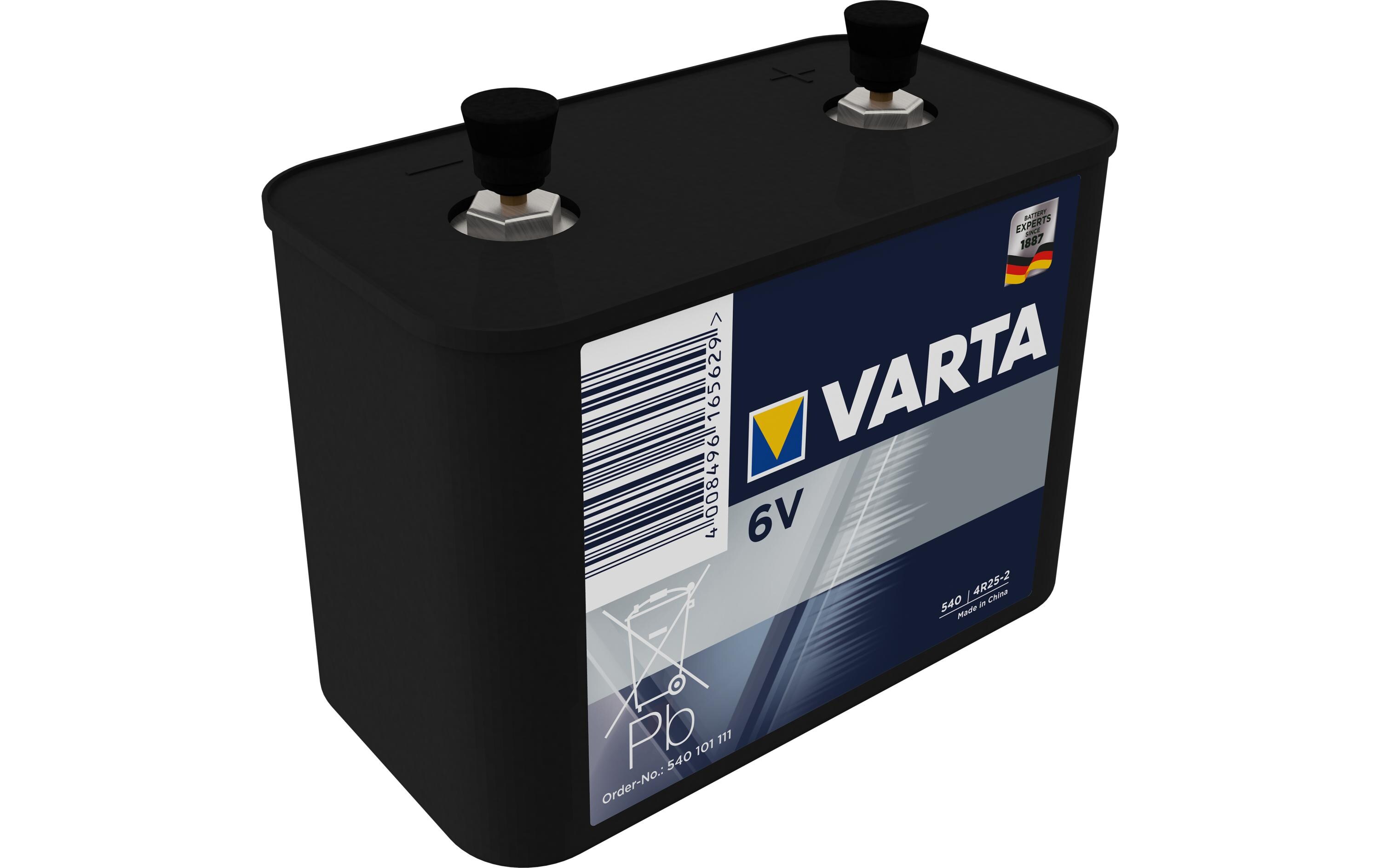 Batterie Longlife 4R25-2 / 540 , 1 StückLeistungsstarke Zinkchlorid-Spezialbatterie für den Dauerbetrieb