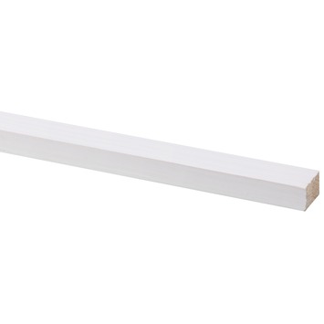 Lat geschaafd grenen wit gegrond 12x18 mm 270 cm