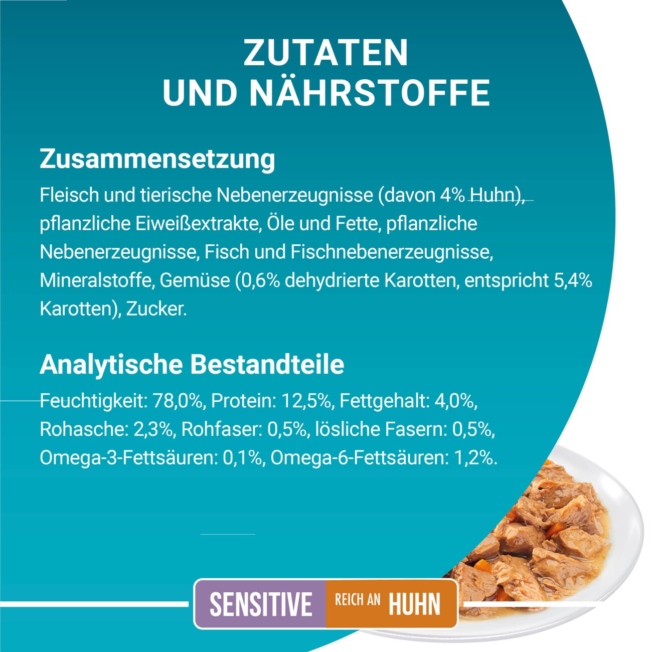 Purina ONE Sensitive Huhn & Karotten 4x85g