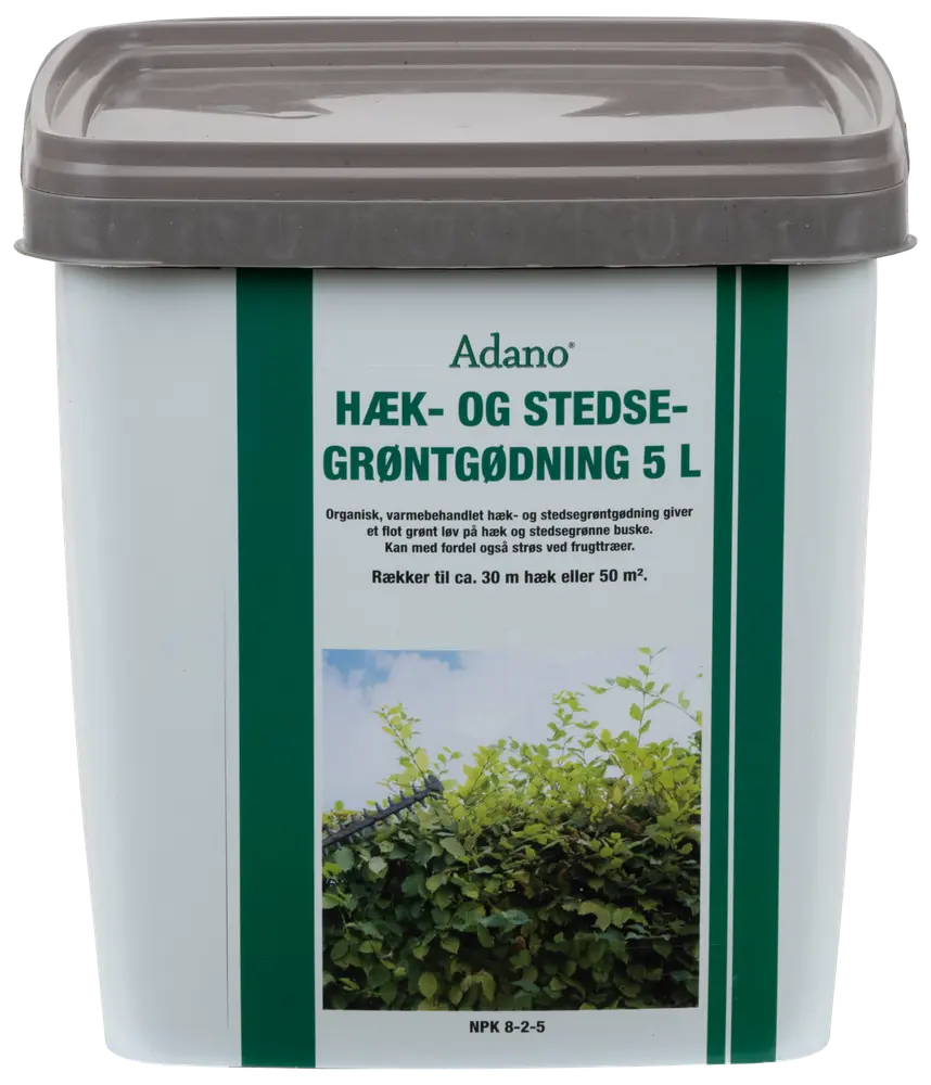 Adano Organisk hæk- og stedsegrøntgødning 5 L