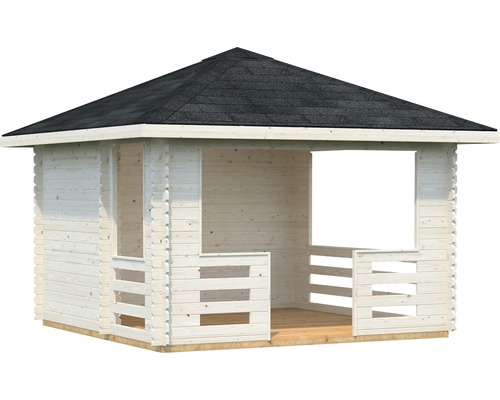 Gazebo Julie 350 x 350 cm naturel