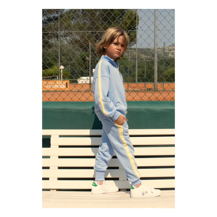 We Are Kids Veste Benjamin Coton Bio | Bleu pâle