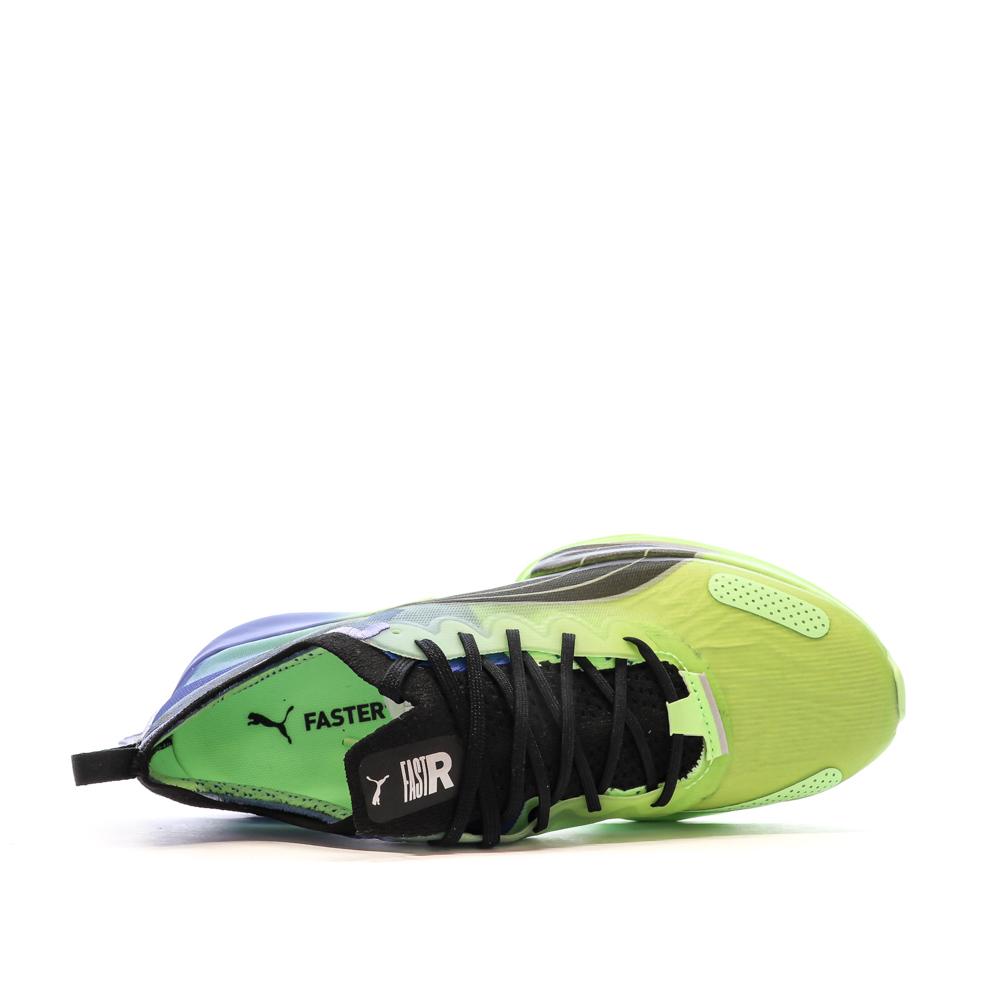 Puma Chaussures de running Jaune/Bleu Femme Puma Fast Nitro
