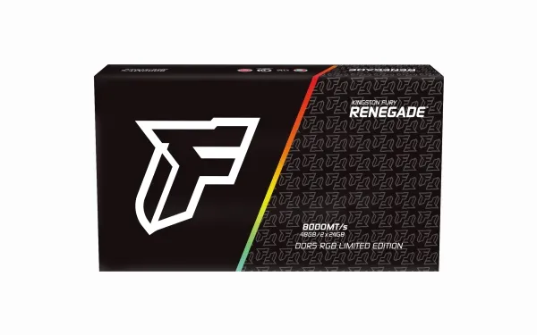 Kingston FURY Renegade RGB - Limited Edition - DDR5 - sæt - 48 GB: 2 x 24 GB - DIMM 288-PIN - 8000 MT/s / PC5-64000 - CL36 - 1.45 V - on-die ECC