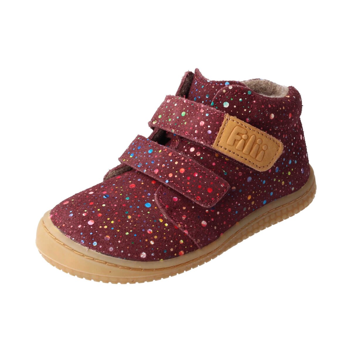 WL4213-F6 mult.berry FOXY velours fleece velcro Weite/W