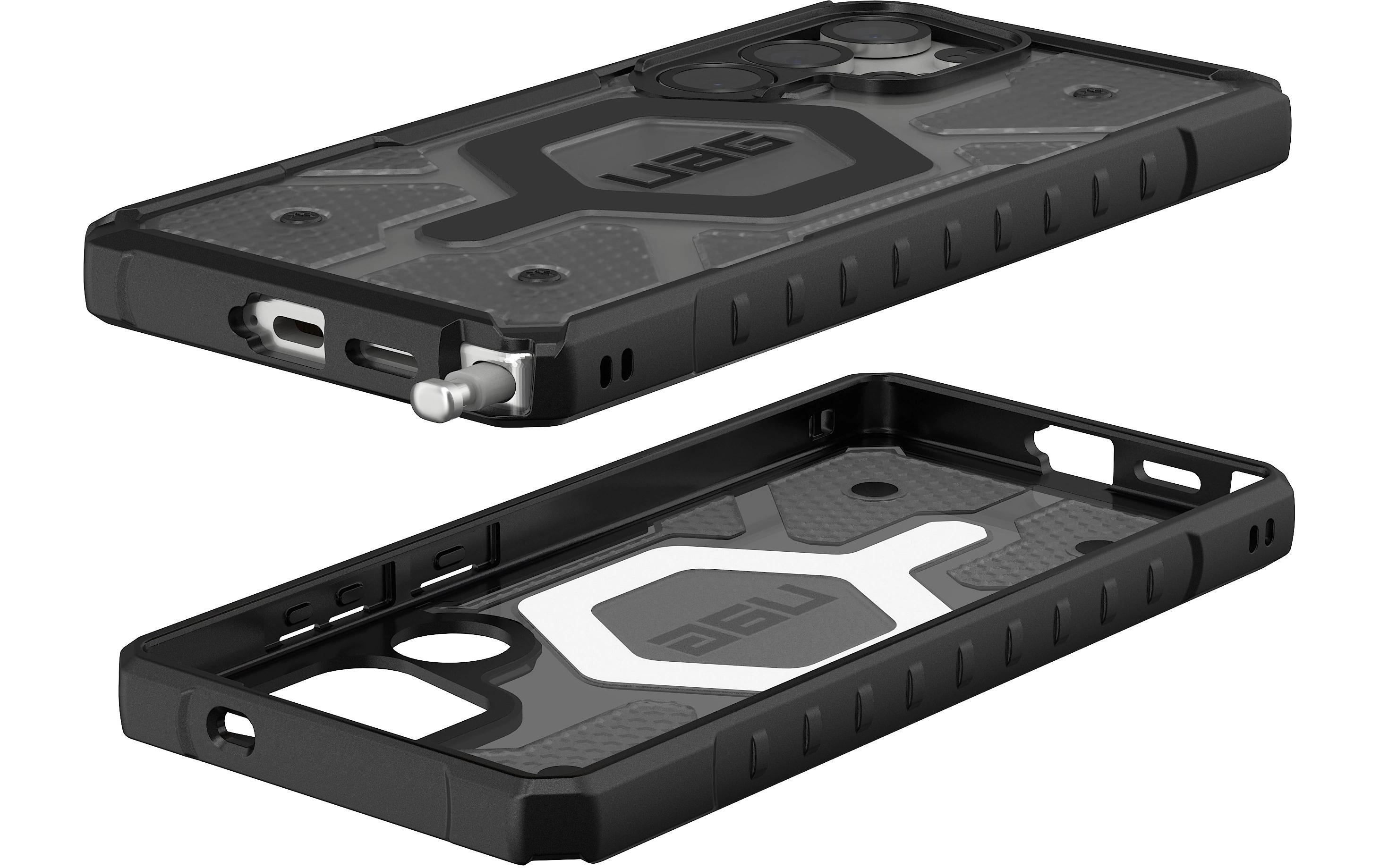Back Cover Pathfinder Clear Galaxy S25 Ultra AshMagnetische Schutzhülle für das Samsung