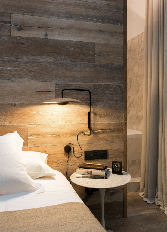 Marset Ginger A wandlamp LED plug-in wengé