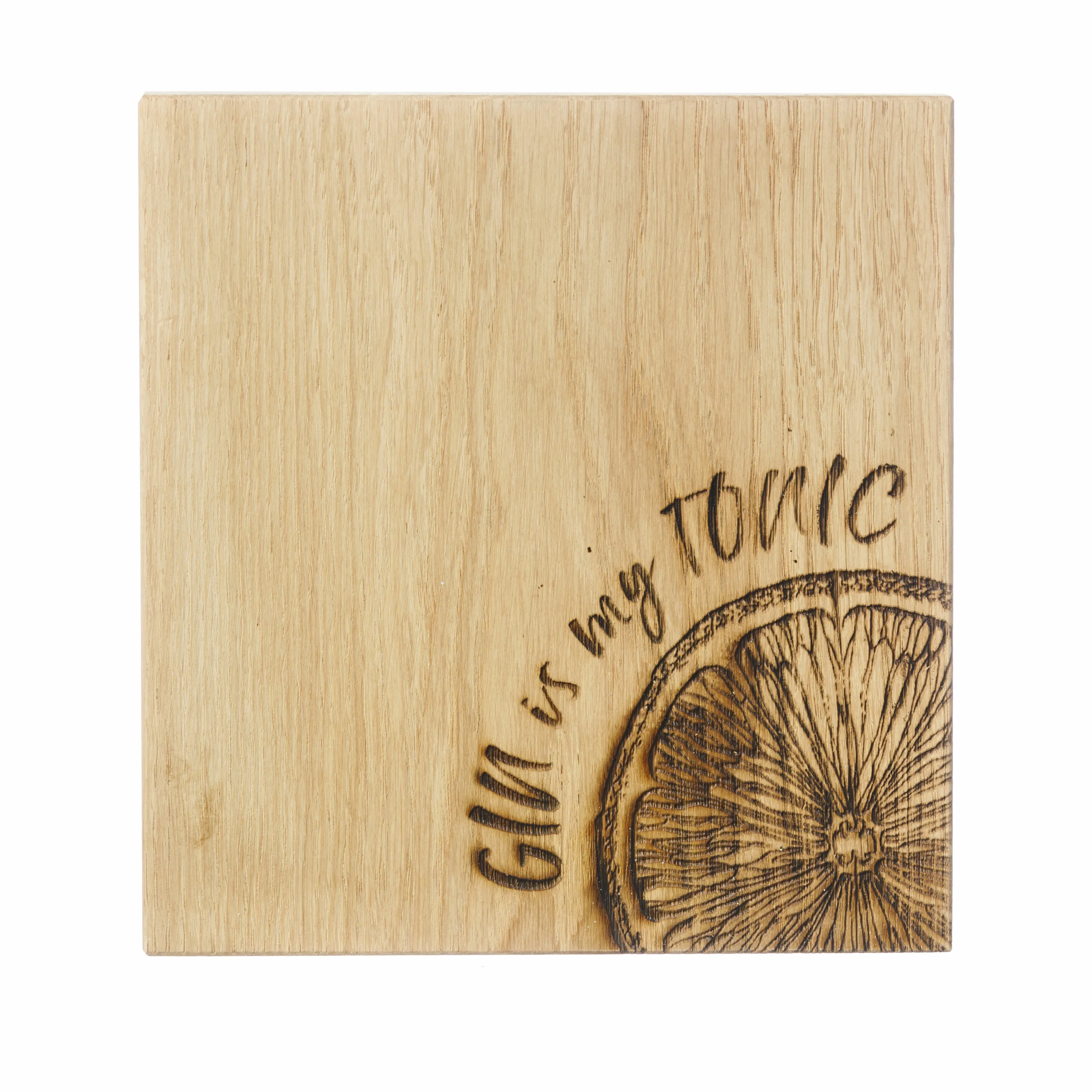 The Just Slate Company Gin Is My Tonic Skærebræt