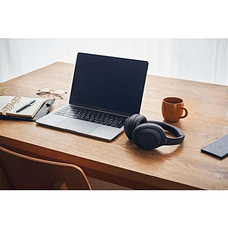Sony WH-1000XM4 Premium trådløse støjreducerende hovedtelefoner - sort